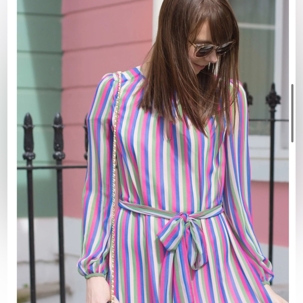 Boden Multicolor Striped Dress - Picture 2 of 11